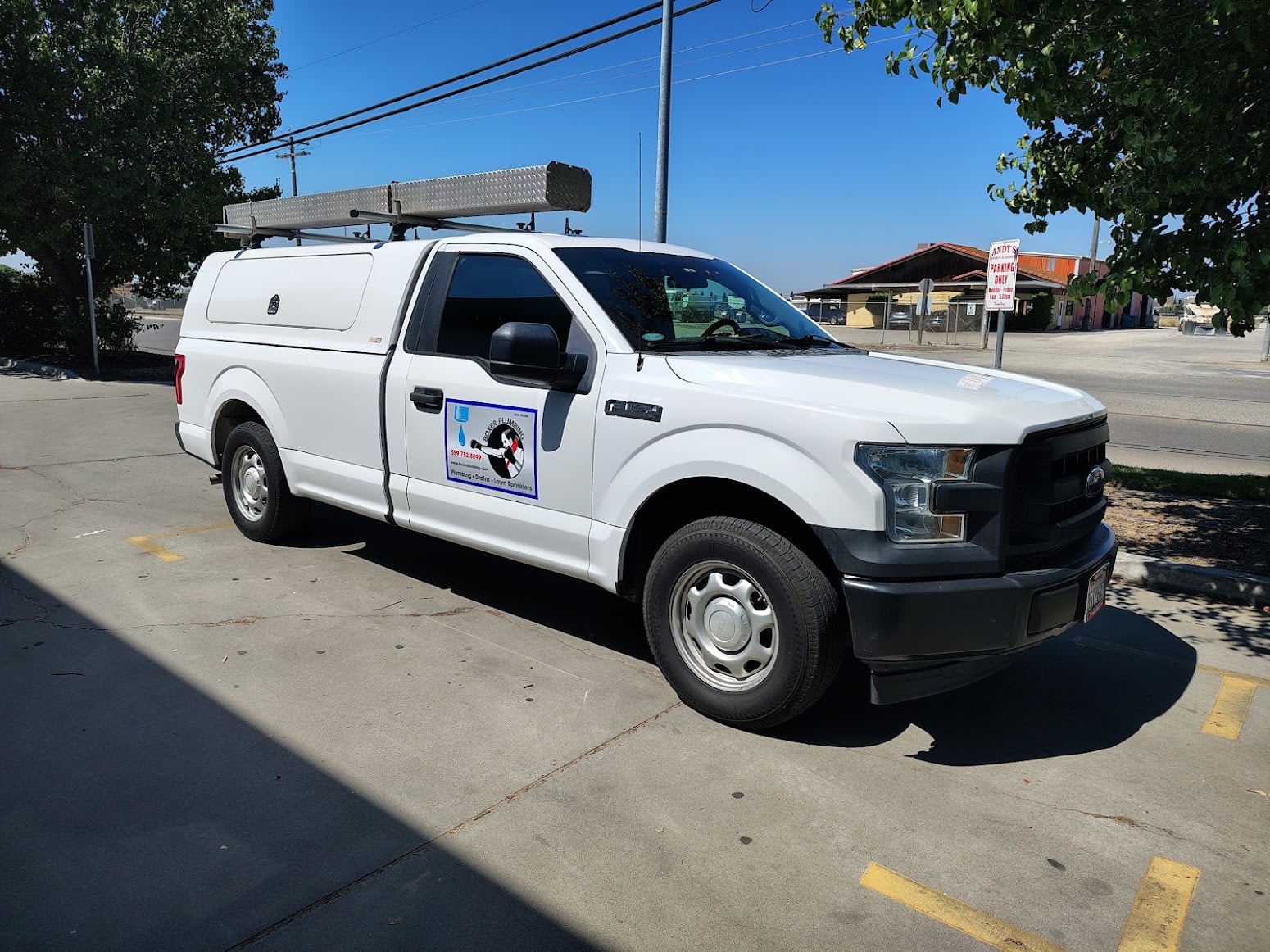 Boxer Plumbing service truck